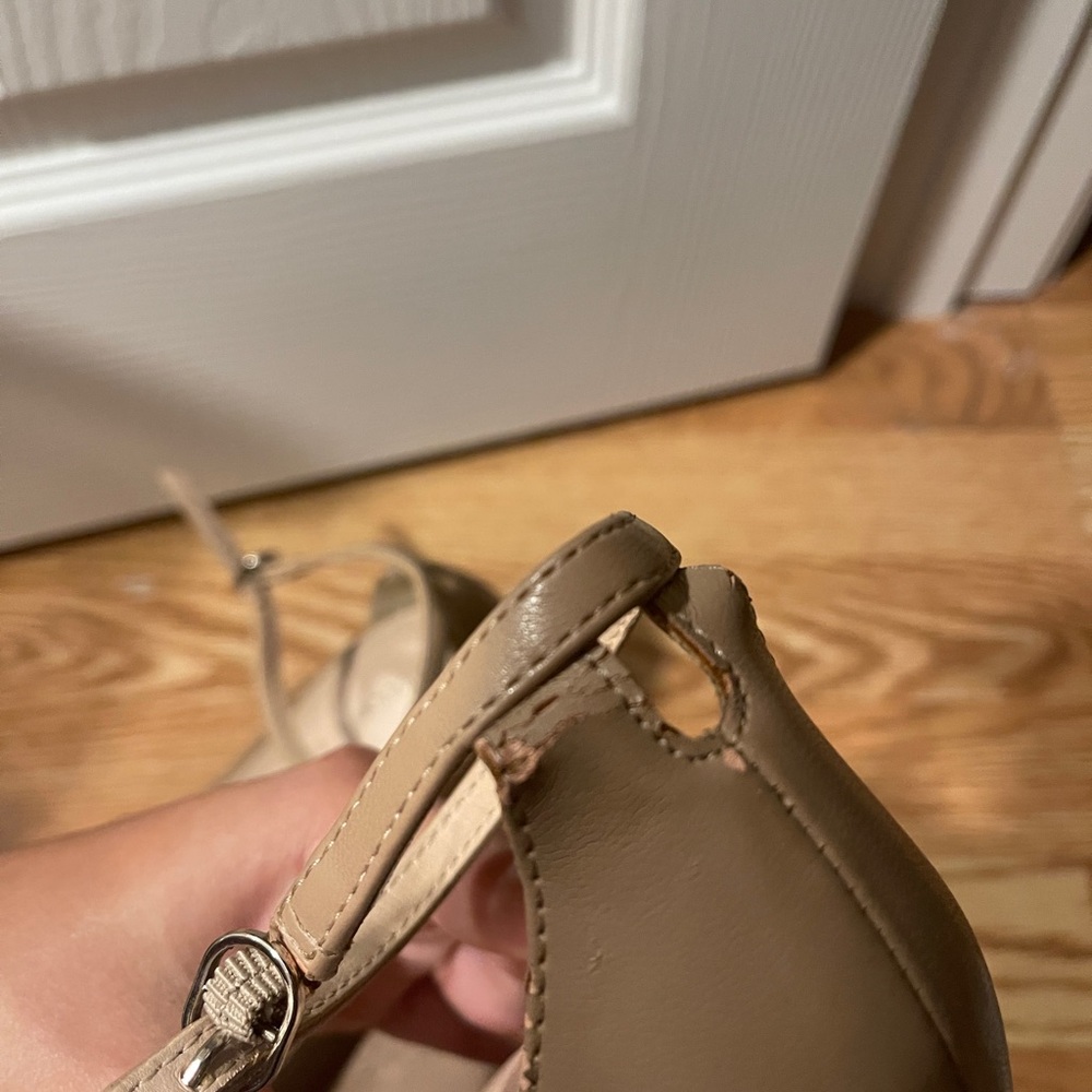 Kelly & Katie Nude Strap Heels - Picture 4 of 5